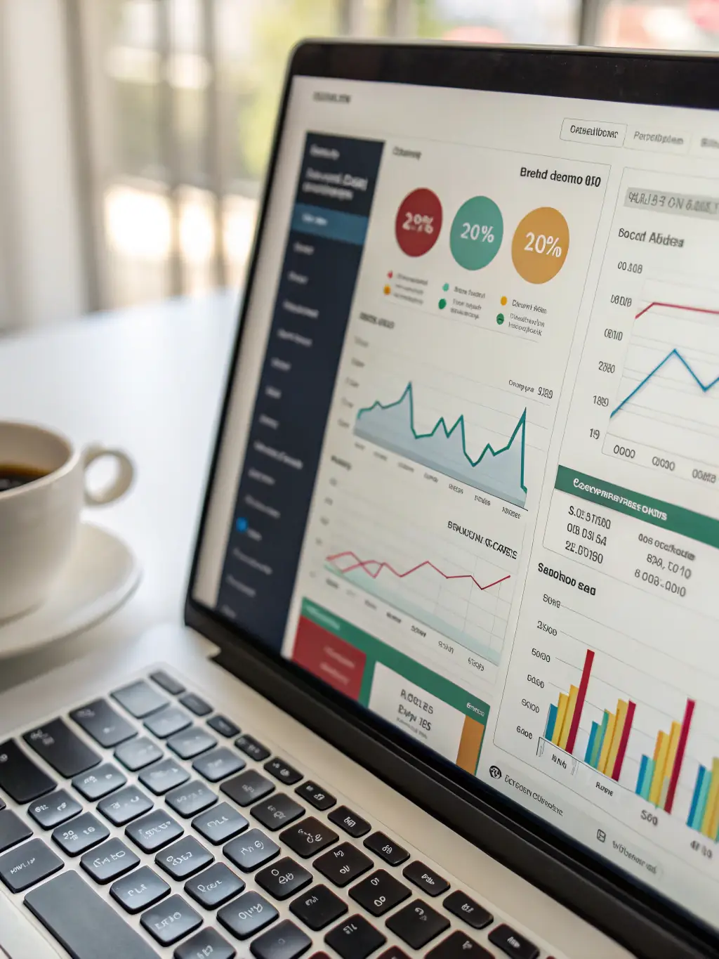 A screenshot of a Mixpanel dashboard, displaying user engagement metrics and funnel analysis, used in a blog post comparing analytics tools.