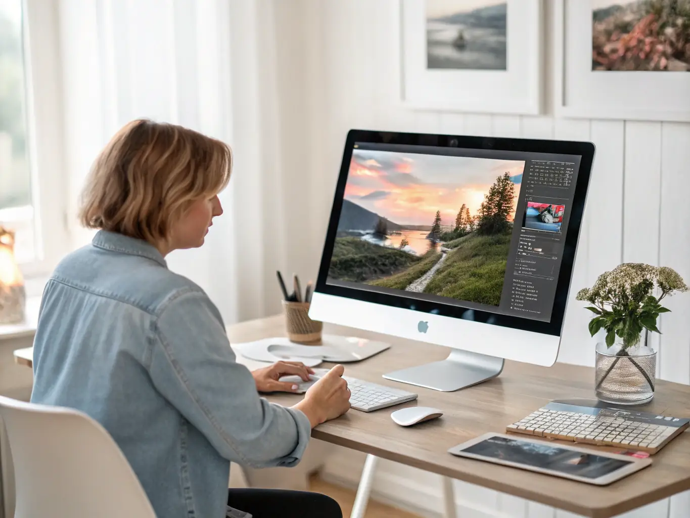 A screenshot of a session recording in action, showing a user navigating a website and interacting with different elements, highlighting the ability to see exactly how users behave on the site.