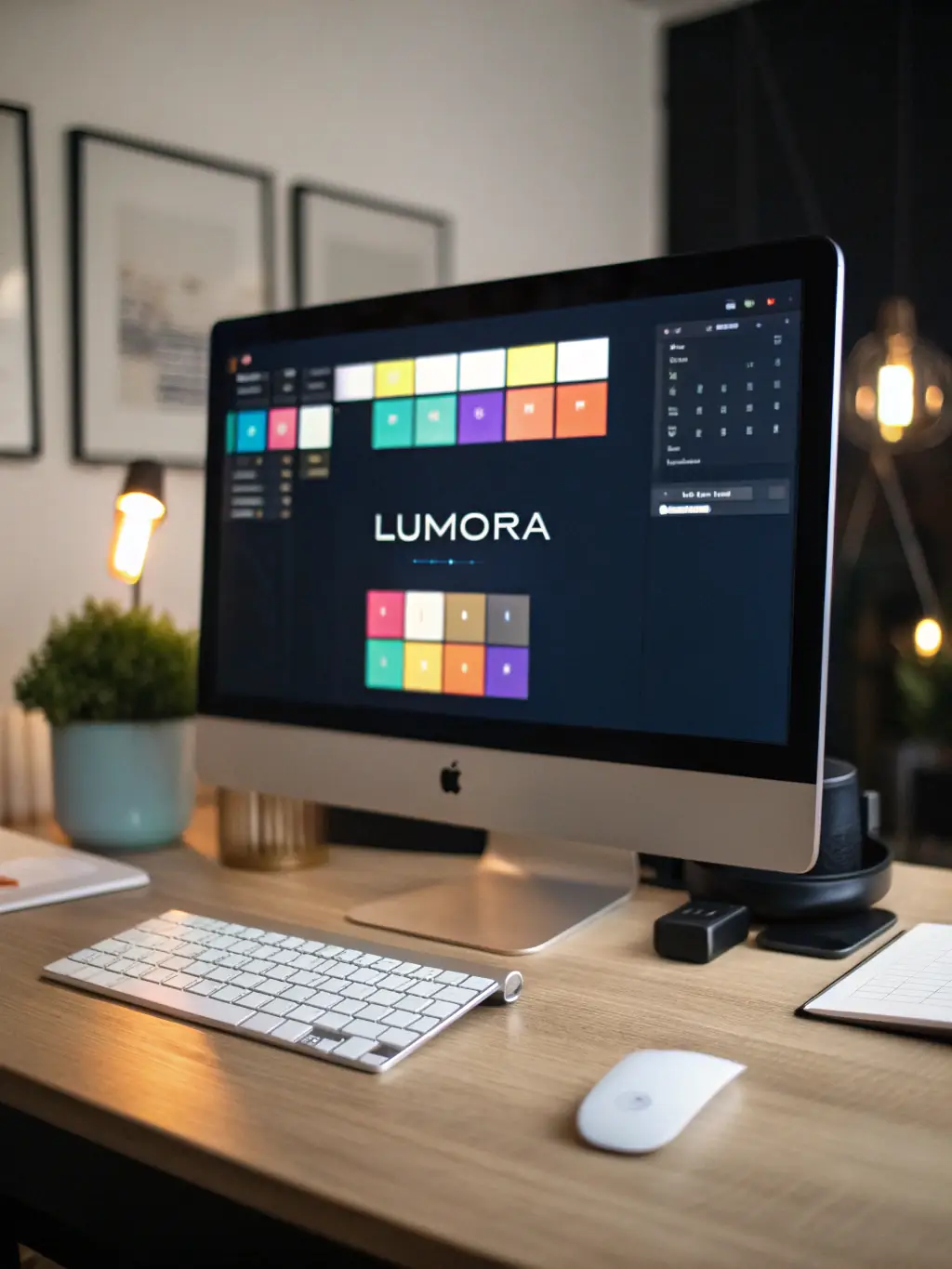 A calendar application integrated within a productivity suite, highlighting the benefit of seamless scheduling and organization.