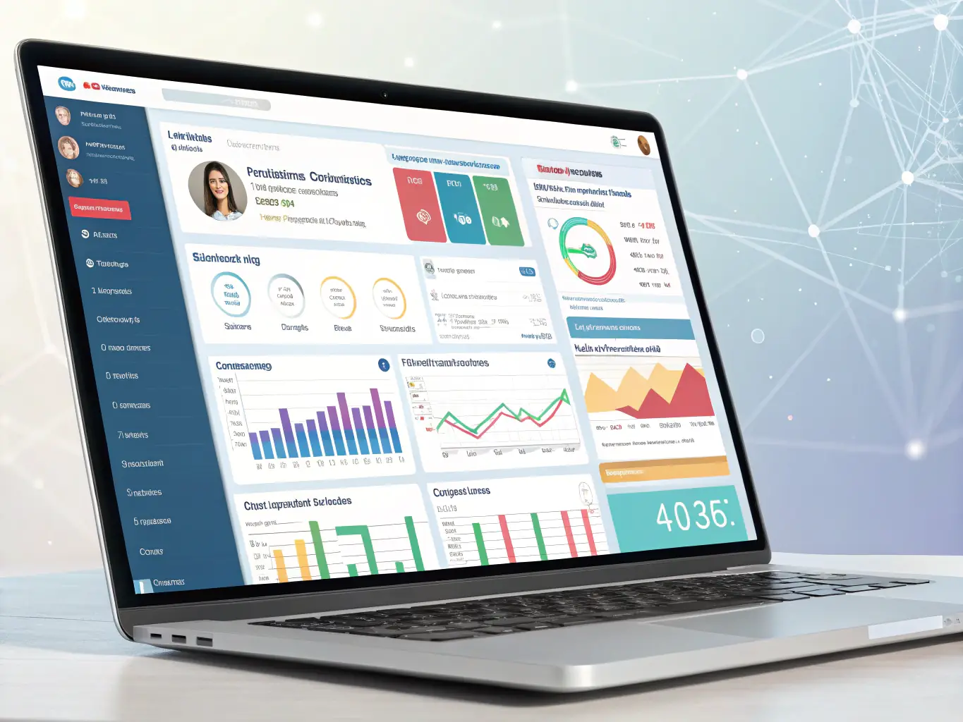 A screenshot of Zoho Workplace's dashboard, highlighting its diverse range of applications, including CRM, email, and project management tools.